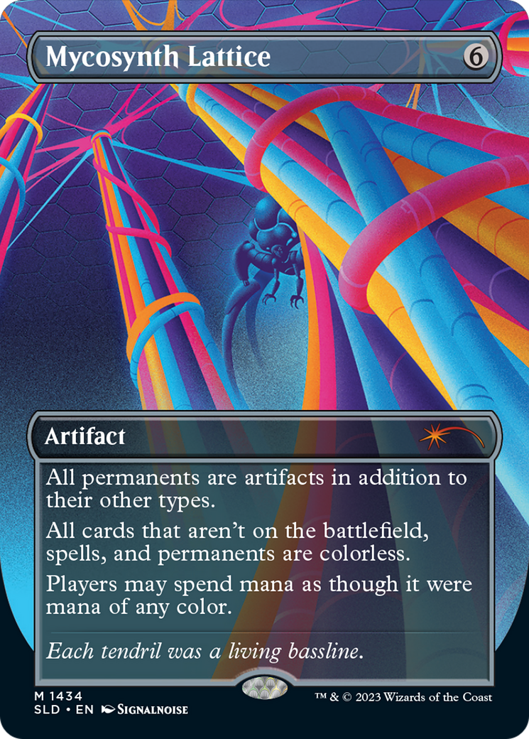 Image of Mycosynth Lattice (SLD-1434) - Secret Lair Drop (Borderless)