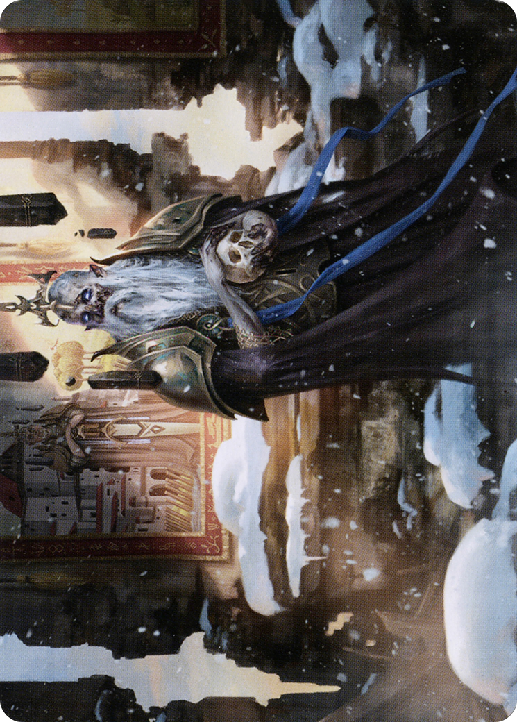 Image of Narfi, Betrayer King // Narfi, Betrayer King (ASKHM-062) - Art Series: Kaldheim (Borderless) Foil