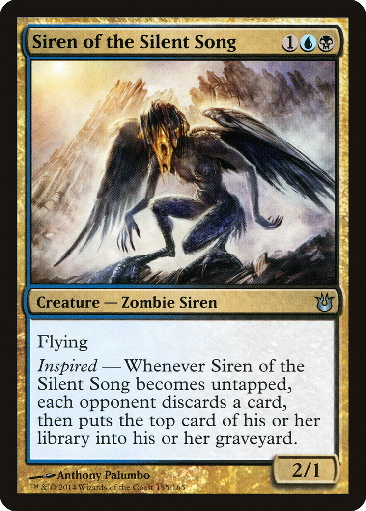 Image of Siren of the Silent Song (BNG-155) - Born of the Gods Foil