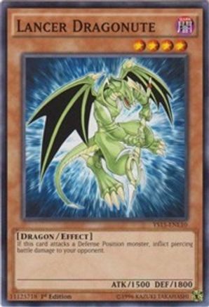 Image of Lancer Dragonute (YS15-ENL10) - Starter Deck: Dark Legion 1st Edition