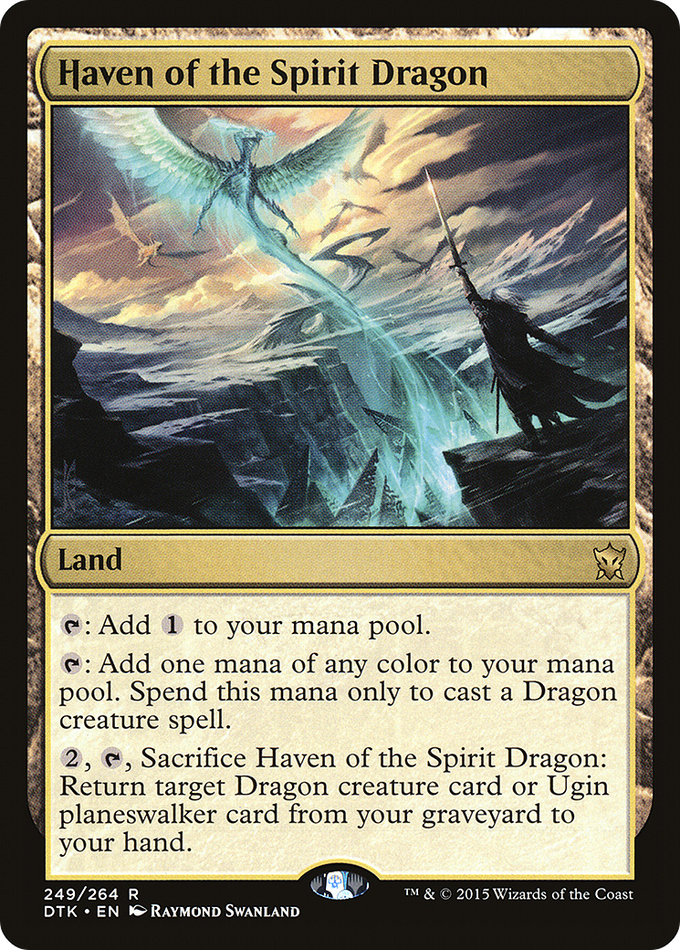 Image of Haven of the Spirit Dragon (DTK-249) - Dragons of Tarkir