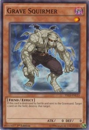 Image of Grave Squirmer (YS15-ENL13) - Starter Deck: Dark Legion 1st Edition