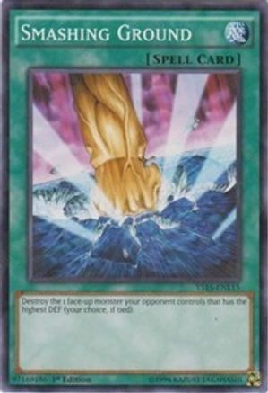 Image of Smashing Ground (Shatterfoil) (YS15-ENL15) - Starter Deck: Dark Legion 1st Edition