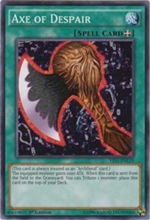 Image of Axe of Despair (YS15-ENL19) - Starter Deck: Dark Legion 1st Edition