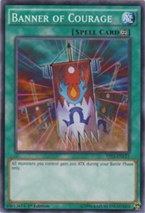 Image of Banner of Courage (YS15-ENL21) - Starter Deck: Dark Legion 1st Edition