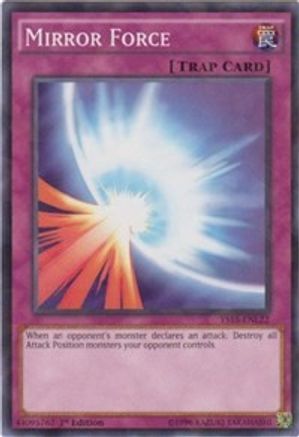 Image of Mirror Force (Shatterfoil) (YS15-ENL22) - Starter Deck: Dark Legion 1st Edition