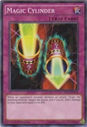 Image of Magic Cylinder (Shatterfoil) (YS15-ENL23) - Starter Deck: Dark Legion 1st Edition