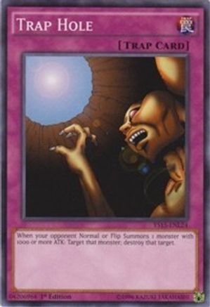 Image of Trap Hole (YS15-ENL24) - Starter Deck: Dark Legion 1st Edition