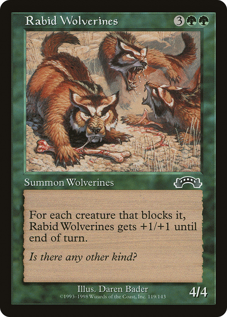 Image of Rabid Wolverines (EXO-119) - Exodus