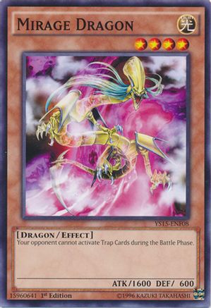 Image of Mirage Dragon (YS15-ENF08) - Starter Deck: Saber Force 1st Edition