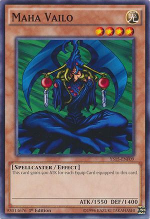 Image of Maha Vailo (YS15-ENF09) - Starter Deck: Saber Force 1st Edition