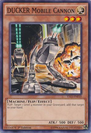 Image of DUCKER Mobile Cannon (YS15-ENF10) - Starter Deck: Saber Force 1st Edition
