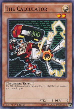 Image of The Calculator (YS15-ENF12) - Starter Deck: Saber Force 1st Edition