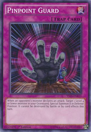 Image of Pinpoint Guard (YS15-ENF23) - Starter Deck: Saber Force 1st Edition