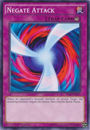 Image of Negate Attack (YS15-ENF27) - Starter Deck: Saber Force 1st Edition