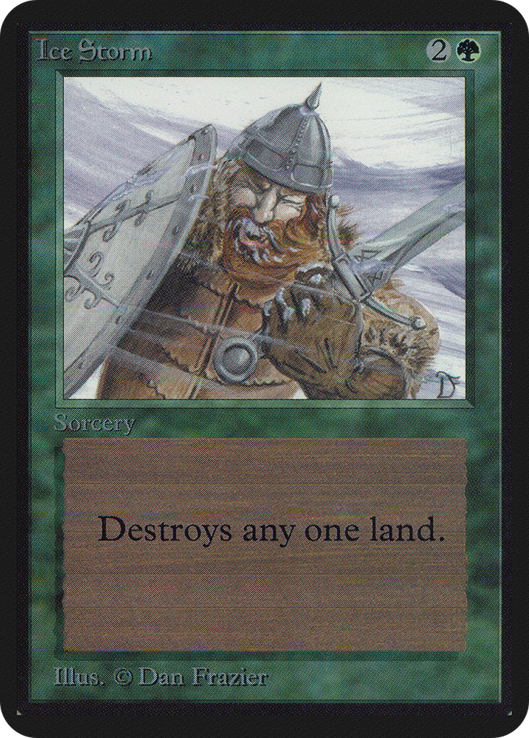 Image of Ice Storm (LEA-) - Limited Edition Alpha