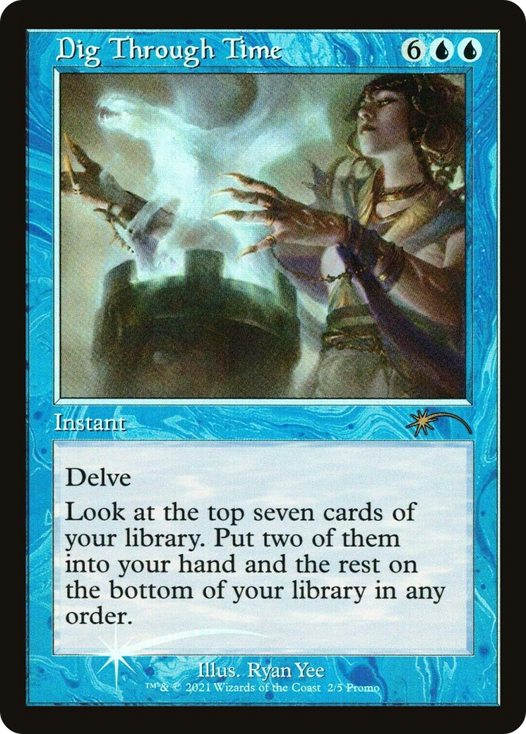Image of Dig Through Time (Retro Frame) (WPN-002) - Love Your LGS 2021 Foil