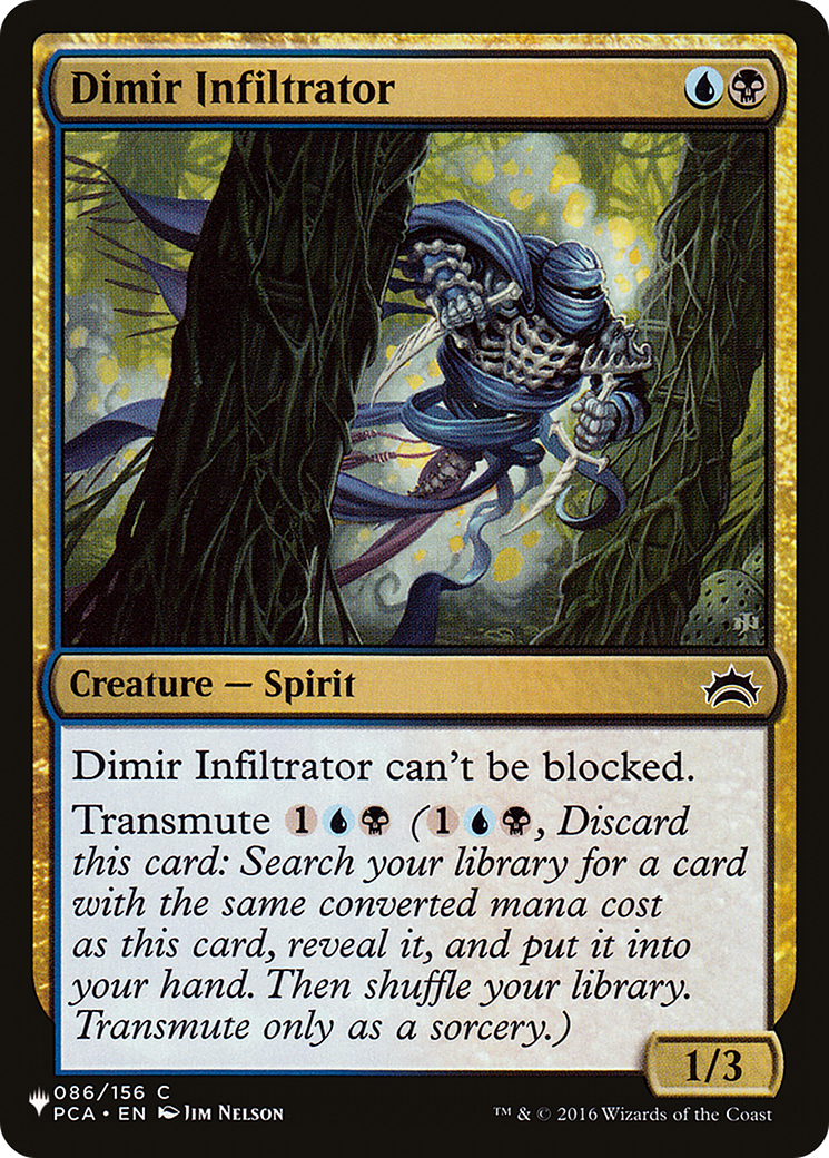 Image of Dimir Infiltrator (LIST-PCA-86) - The List