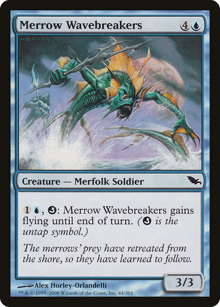 Image of Merrow Wavebreakers (SHM-044) - Shadowmoor Foil