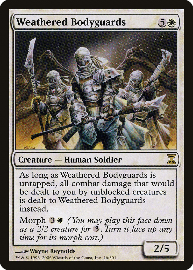 Image of Weathered Bodyguards (TSP-046) - Time Spiral