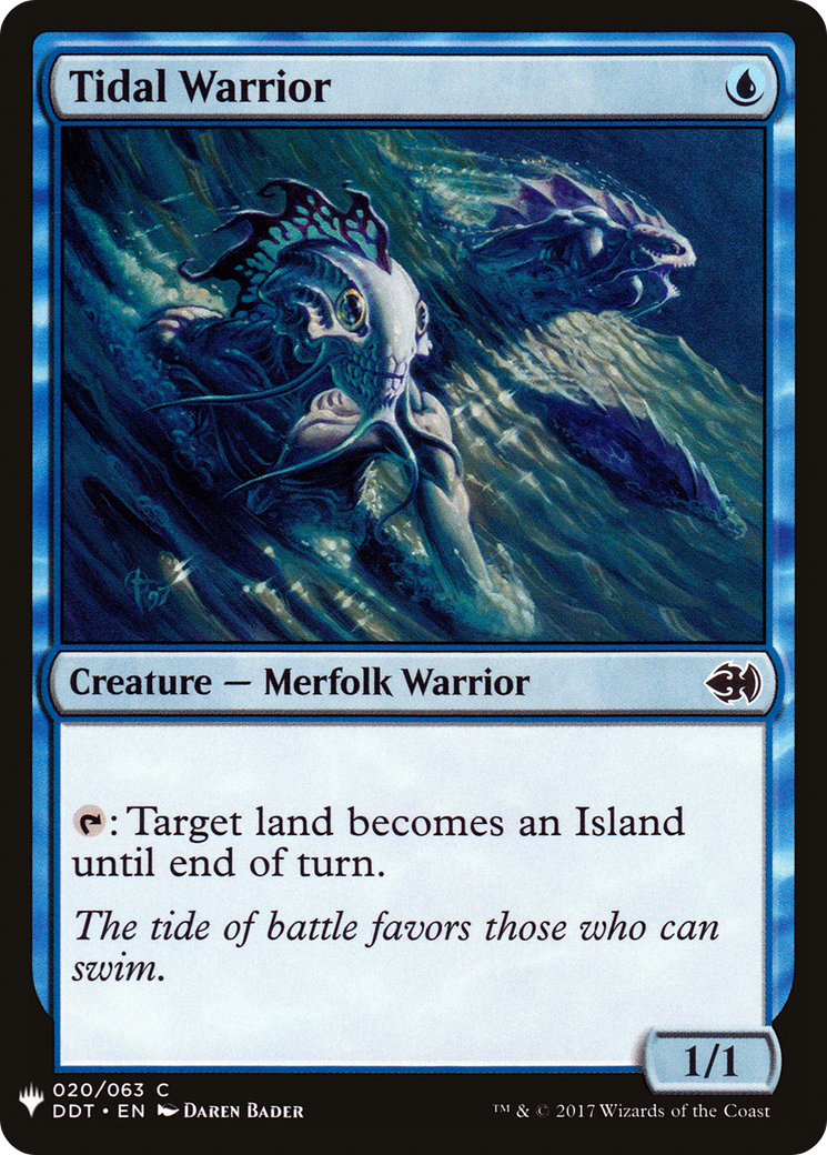 Image of Tidal Warrior (LIST-DDT-20) - The List