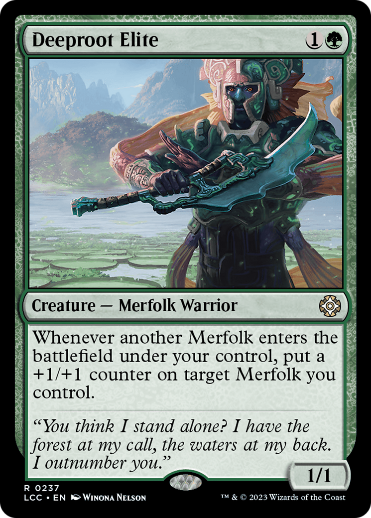 Image of Deeproot Elite (LCC-237) - The Lost Caverns of Ixalan Commander