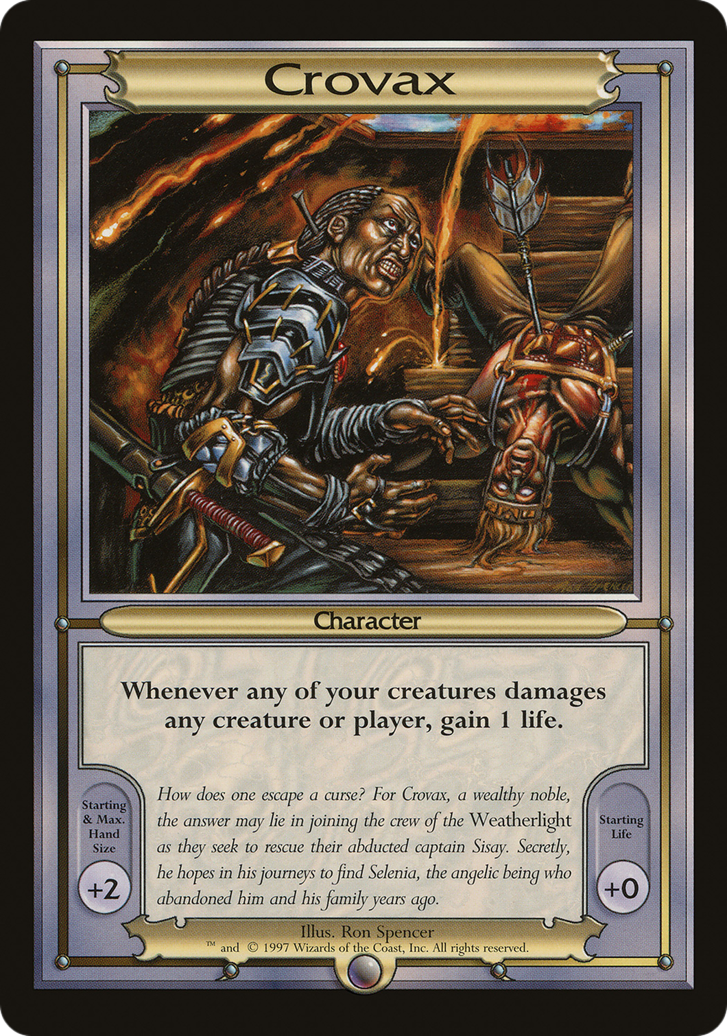 Image of Crovax (Oversize) (VNG-) - Vanguard Series