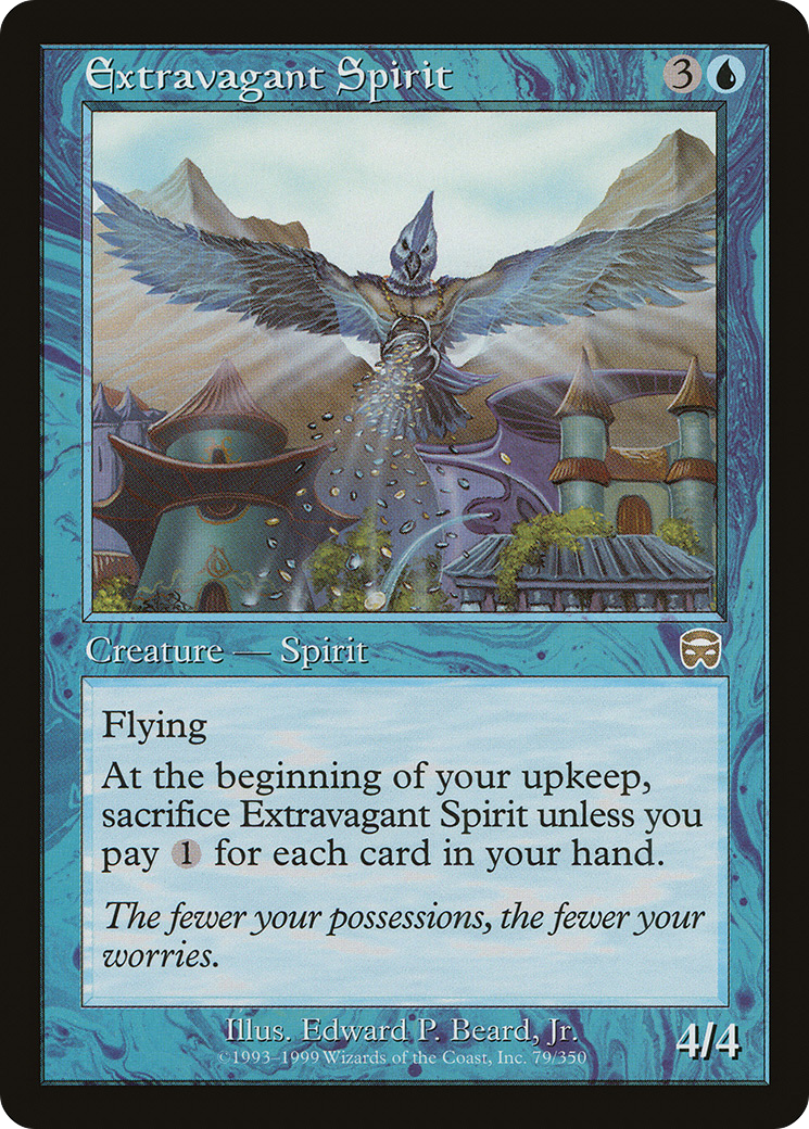 Image of Extravagant Spirit (MMQ-079) - Mercadian Masques