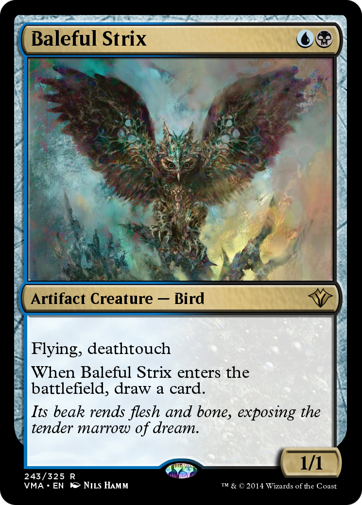 Image of Baleful Strix (VMA-243) - Vintage Masters Foil