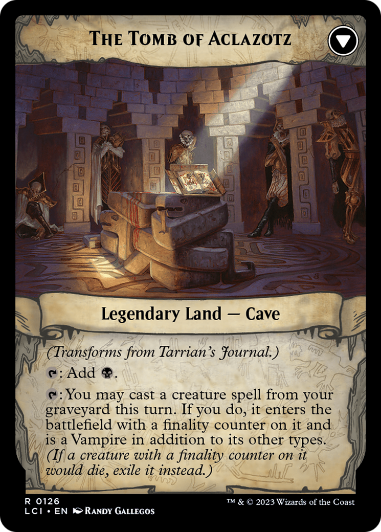 Image of Tarrian's Journal (LCI-126) - The Lost Caverns of Ixalan Foil
