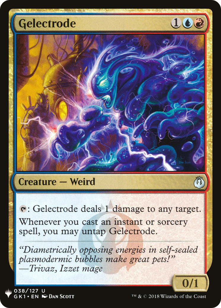 Image of Gelectrode (LIST-GK1-38) - The List