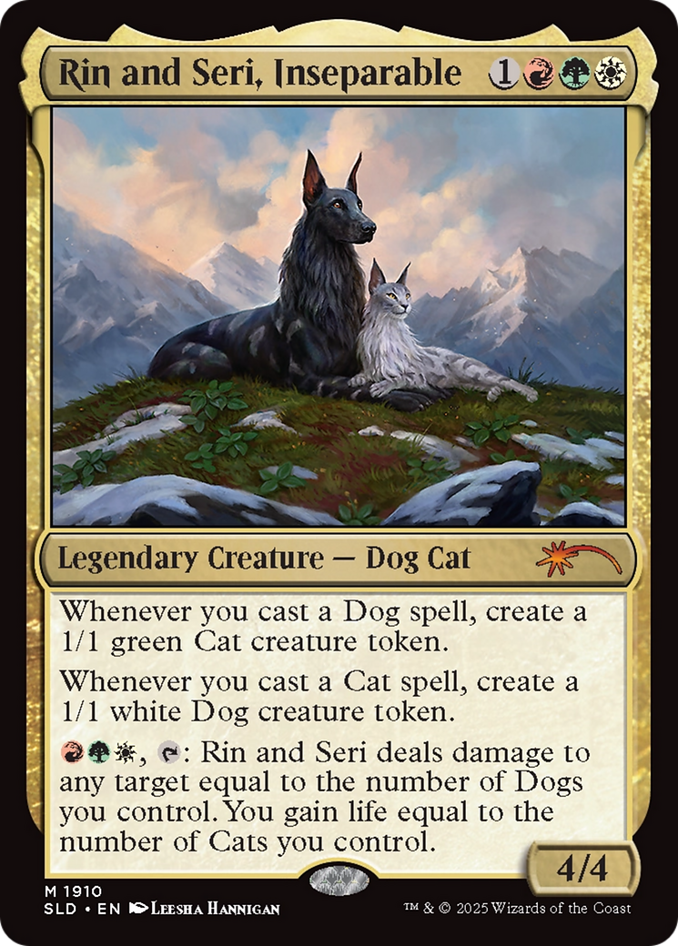 Image of Rin and Seri, Inseparable (1910) (SLD-1910) - Secret Lair Drop