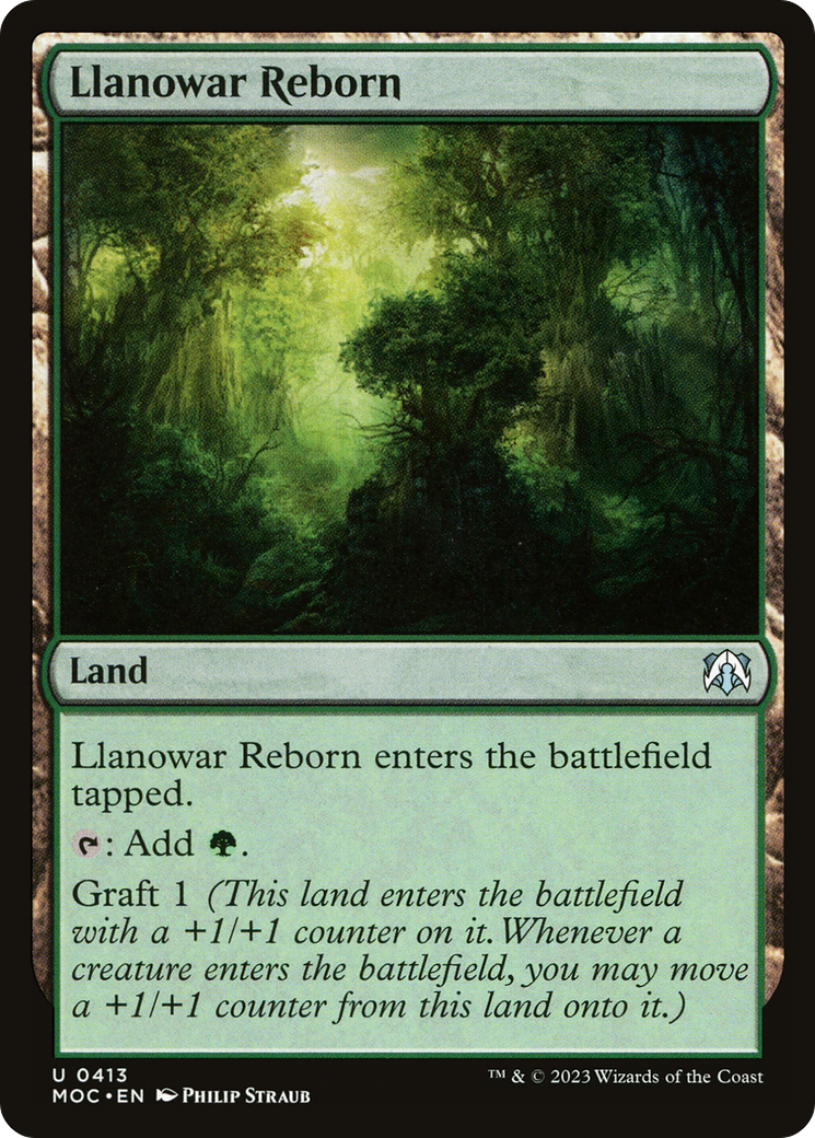 Image of Llanowar Reborn (MOC-413) - March of the Machine Commander
