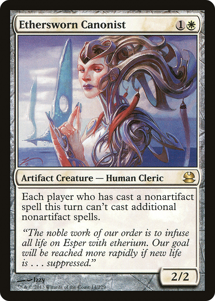 Image of Ethersworn Canonist (MMA-014) - Modern Masters
