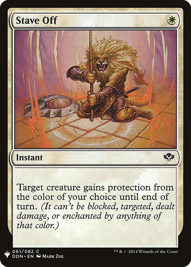 Image of Stave Off (LIST-DDN-61) - The List
