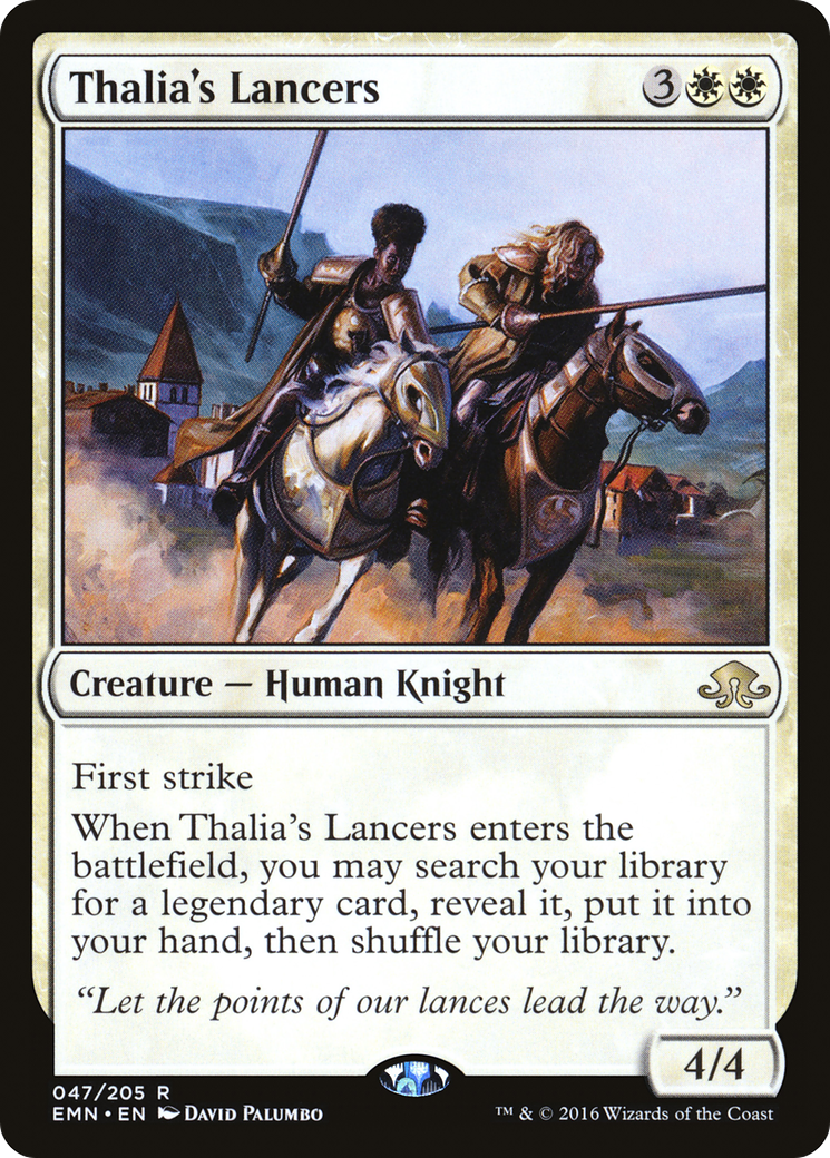 Image of Thalia's Lancers (EMN-047) - Eldritch Moon Foil