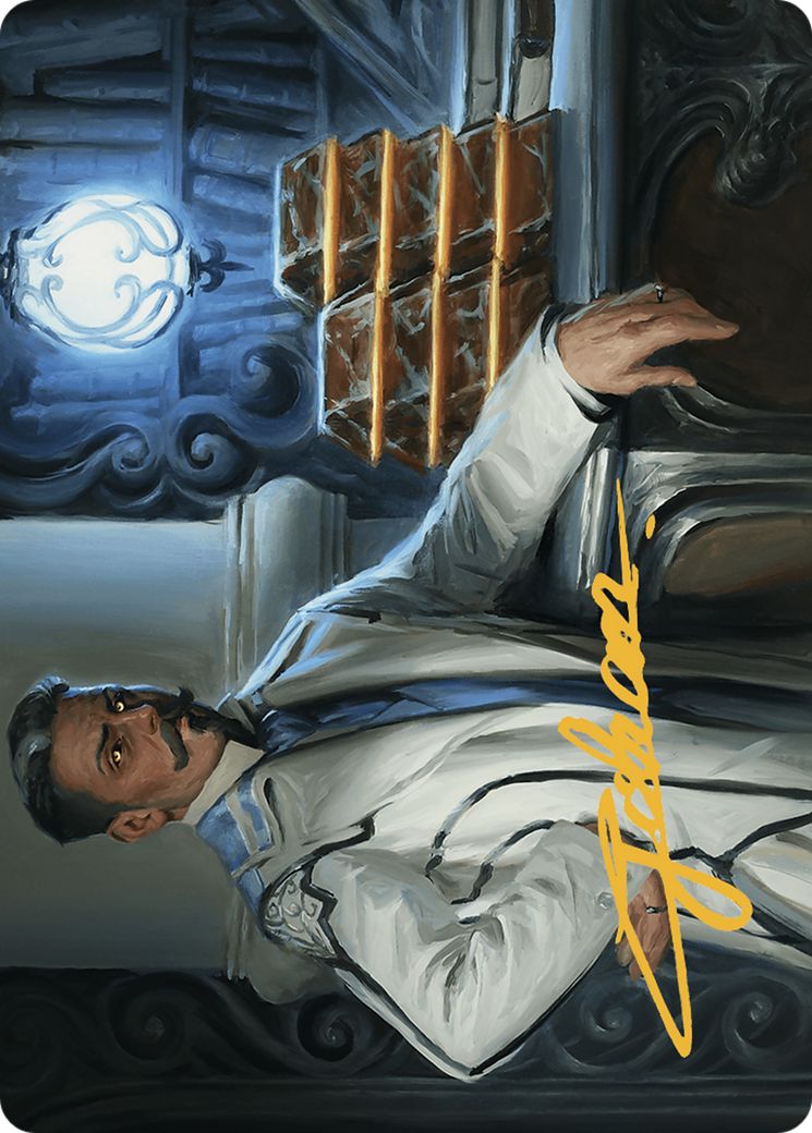 Image of Baron Bertram Graywater // Baron Bertram Graywater (AOTJ-019) - Outlaws of Thunder Junction Art Series (Borderless)