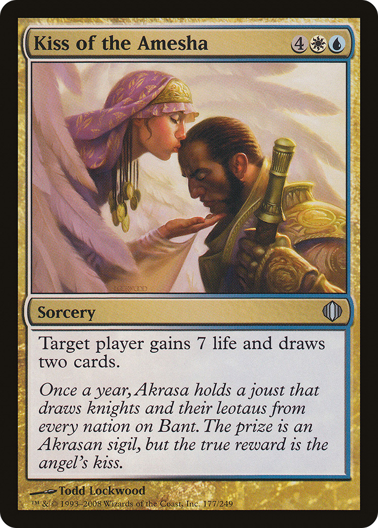 Image of Kiss of the Amesha (ALA-177) - Shards of Alara Foil