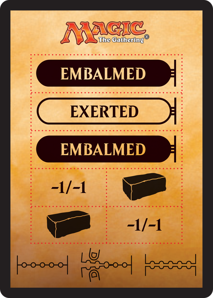 Image of Punch Card Token (AKH-026) - Amonkhet Tokens