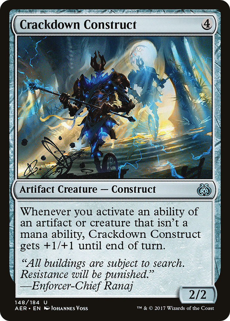 Image of Crackdown Construct (AER-148) - Aether Revolt