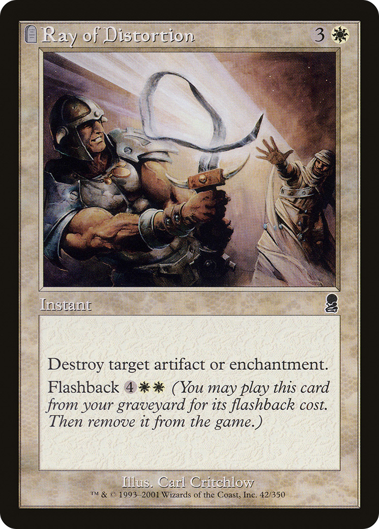 Image of Ray of Distortion (ODY-042) - Odyssey: (tombstone)