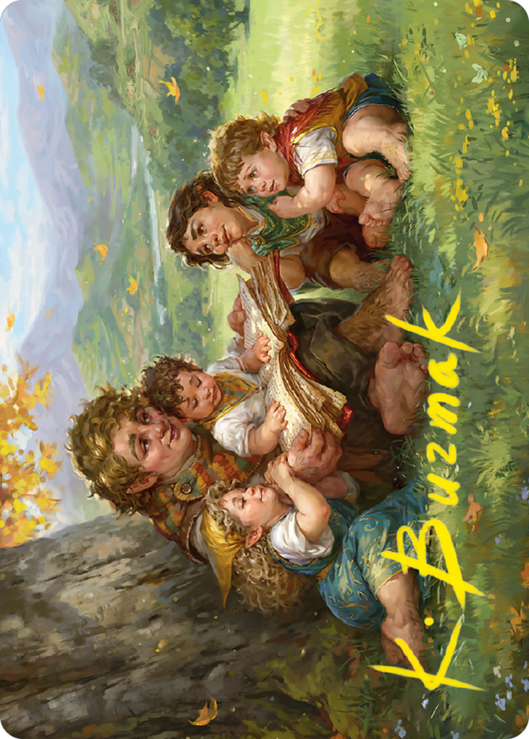 Image of Samwise Gamgee // Samwise Gamgee (ALTR-019) - Tales of Middle-earth Art Series (Borderless)