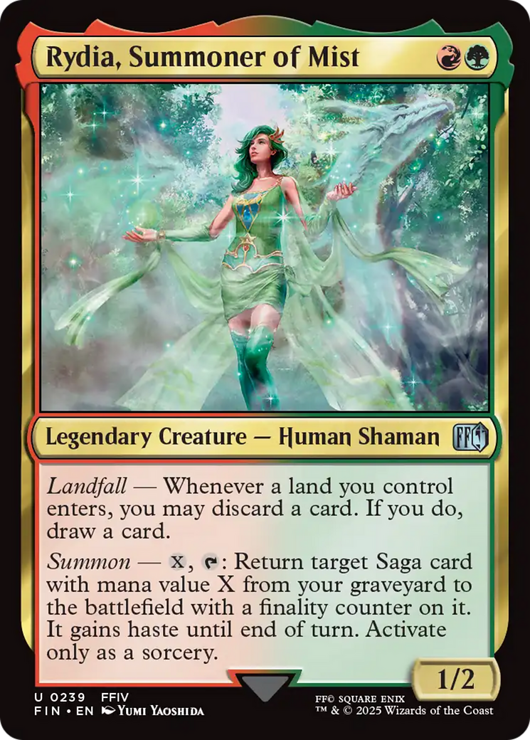 Image of Rydia, Summoner of Mist (FIN-239) - FINAL FANTASY Foil