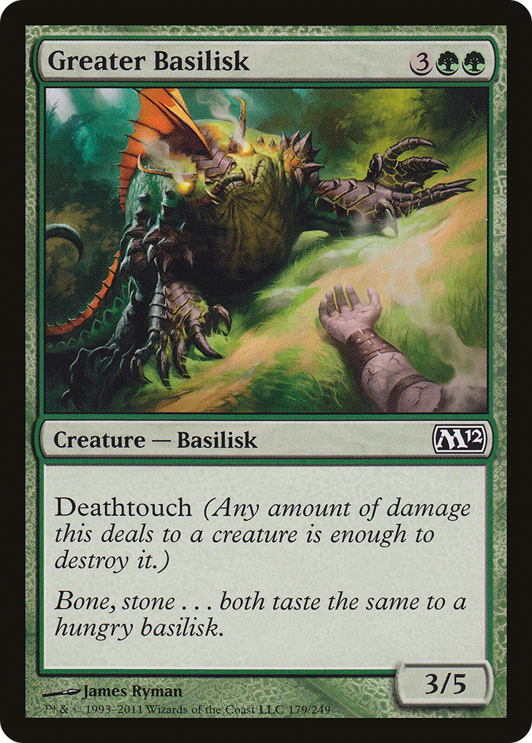 Image of Greater Basilisk (M12-179) - Magic 2012