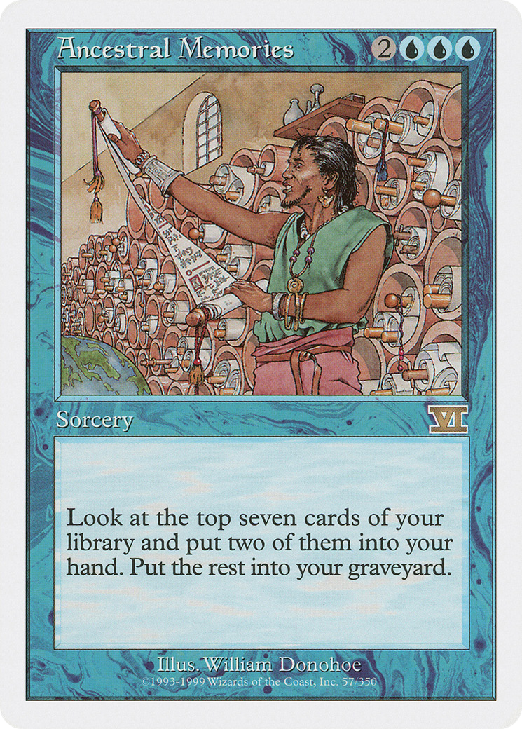 Image of Ancestral Memories (6ED-057) - Classic Sixth Edition