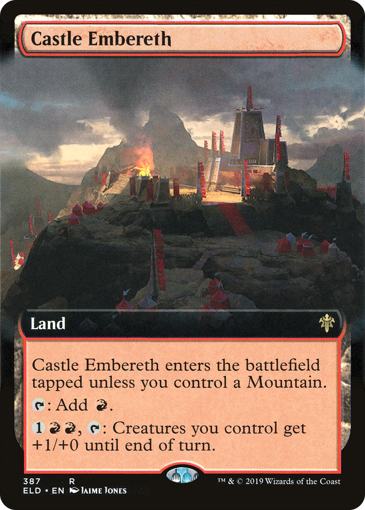 Image of Castle Embereth (Extended Art) (ELD-387) - Throne of Eldraine: (Extended Art)