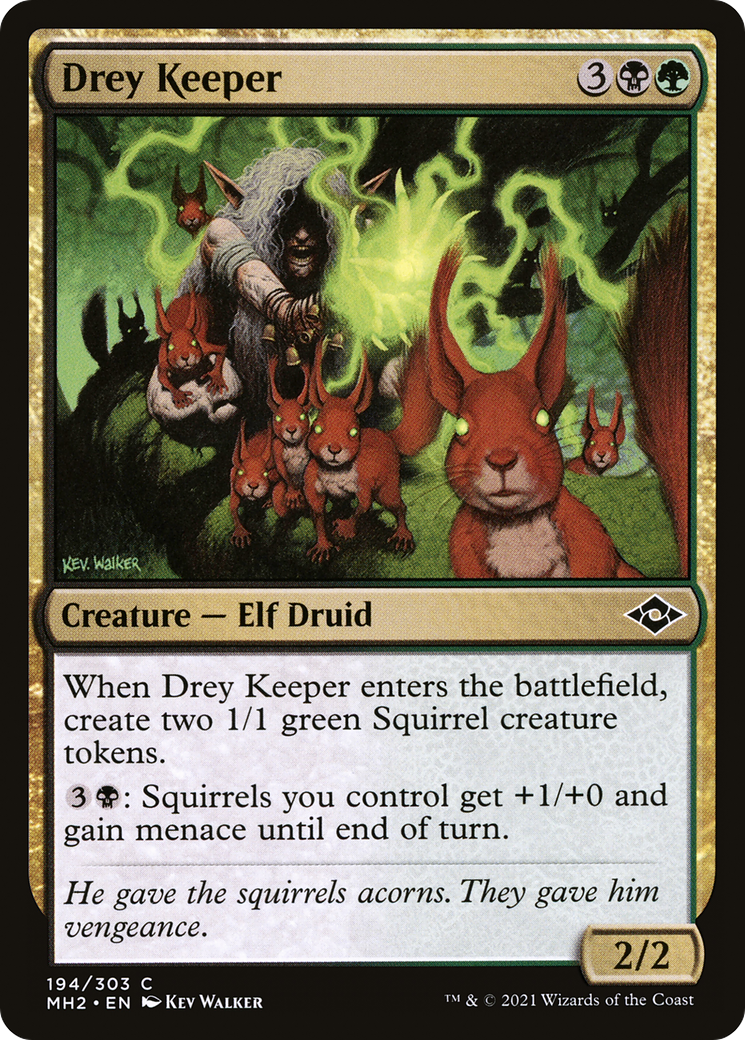Image of Drey Keeper (MH2-194) - Modern Horizons 2 Foil