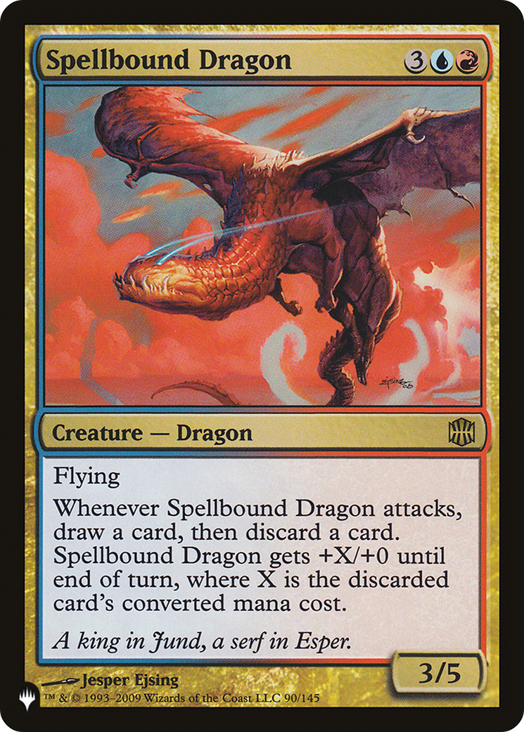 Image of Spellbound Dragon (LIST-ARB-90) - The List