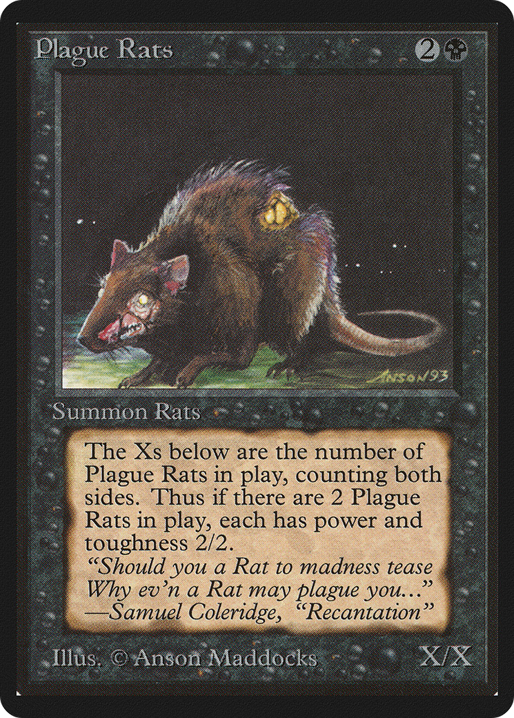 Image of Plague Rats (LEB-) - Limited Edition Beta