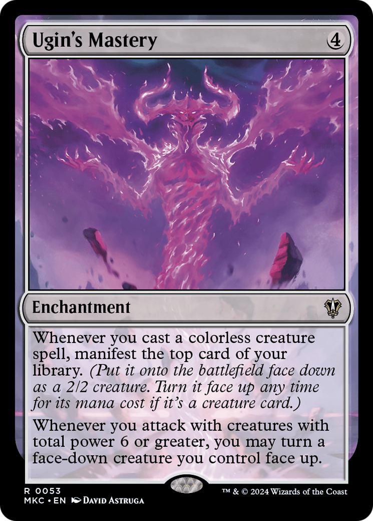 Image of Ugin's Mastery (MKC-053) - Murders at Karlov Manor Commander